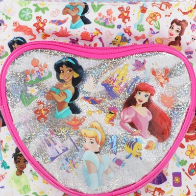 Disney Princess 3-Piece Youth Beach Backpack Set With Water Bottle 2 Disney Princess 3-Piece Youth Beach Backpack Set With Water Bottle - Image 2