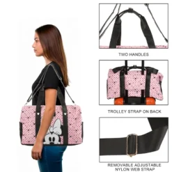 Disney Minnie Mouse Peek-A-Boo Minnie Pink 20” Duffel Bag 9 Disney Minnie Mouse Peek-A-Boo Minnie Pink 20” Duffel Bag -Disney Sales Store GUEST d394d532 aa9f 47ba 8371 138546a186c4