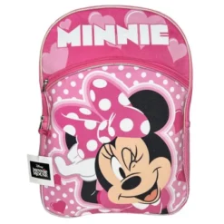 Disney Minnie 16" Pink School Backpack With Front And Side Pockets -Disney Sales Store GUEST d3bff5ac e167 4f51 abda e237a0d703c3