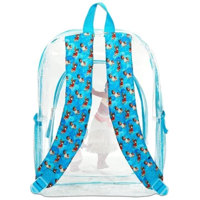 Disney Moana 2 Transparent 16" Clear Backpack 2 Disney Moana 2 Transparent 16" Clear Backpack - Image 2