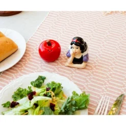 Silver Buffalo Disney Snow White And Apple Ceramic Salt And Pepper Shaker Set -Disney Sales Store GUEST d70aed38 8096 4505 9def 5d58ce9a6138