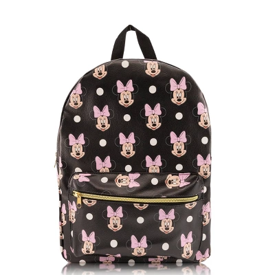 Disney Kids' Minnie 16" Backpack - Black 7 Disney Kids' Minnie 16" Backpack - Black - Image 7
