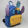 Disney Stitch "Pineapple"10" Mini Deluxe Backpack With 1 Front Pocket