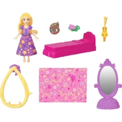 Disney Princess Rapunzel Storytime Stackers Doll House, Small Doll, Pascal Figure & 7 Accessories -Disney Sales Store GUEST d8c75d80 0dcf 42ef afd5 f037fe7697d3