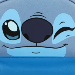 Disney's Stitch Character Face 11.5" Youth Mini Backpack