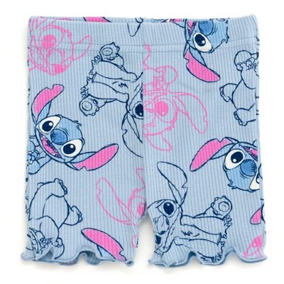 Disney Ribbed Peplum T-Shirt And Bike Shorts Outfit Set 4 Disney Ribbed Peplum T-Shirt And Bike Shorts Outfit Set - Image 4