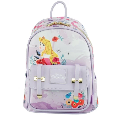Disney Sleeping Beauty Wondapop 11" Vegan Leather Mini Backpack 1 Disney Sleeping Beauty Wondapop 11" Vegan Leather Mini Backpack