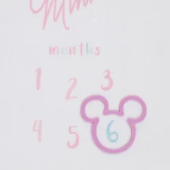 Disney Minnie Mouse Super Soft Milestone Baby Blanket -Disney Sales Store GUEST dbe79f75 b98b 4c9c 9cd5 543777ed7785