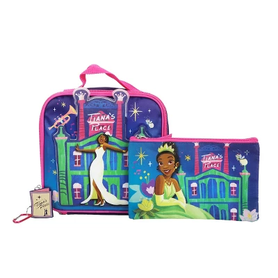 Disney Princess Disney's The Princess & The Frog Tiana 16 5-Piece Backpack & Lunchbox Set 3 Disney Princess Disney's The Princess & The Frog Tiana 16 5-Piece Backpack & Lunchbox Set - Image 3