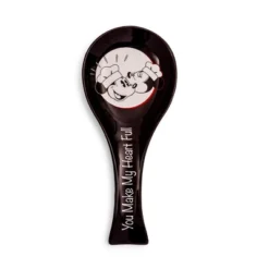 Silver Buffalo Disney Mickey And Minnie Mouse Ceramic Spoon Rest