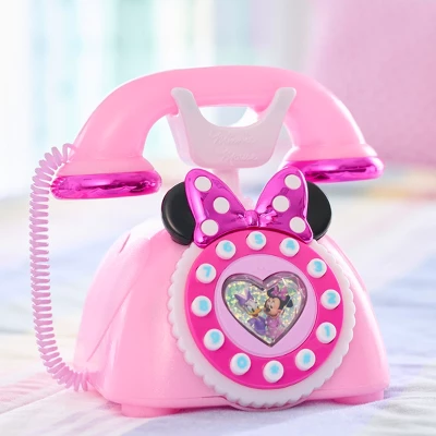Disney Junior Minnie Mouse Ring Me Rotary Phone 4 Disney Junior Minnie Mouse Ring Me Rotary Phone - Image 4