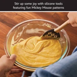 Disney Home Monochrome 2pc Spatula And Spoonula Set Black: Silicone Kitchen Utensils For Adults, Disney Kitchen Collection -Disney Sales Store GUEST dee90ff1 73cc 44f9 82f3 32d4362fc904