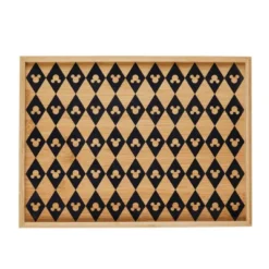 Disney Home Monochrome Large Bamboo Serving Tray -Disney Sales Store GUEST dfa212b0 0672 49d5 81ec 63b2ae693d5e