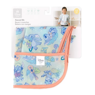 Bumkins Disney Longsleeve Bibs - Aloha Stich 6 Bumkins Disney Longsleeve Bibs - Aloha Stich - Image 6