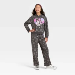 Girls' Disney The Nightmare Before Christmas Sally Hooded Fleece Sweatshirt - Charcoal Gray -Disney Sales Store GUEST e13e4acc cd2d 4555 969d 05cd77cfcbe9