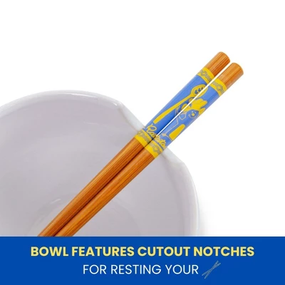 Silver Buffalo Disney Pixar Ratatouille 20-Ounce Ceramic Ramen Bowl And Chopstick Set 7 Silver Buffalo Disney Pixar Ratatouille 20-Ounce Ceramic Ramen Bowl And Chopstick Set - Image 7