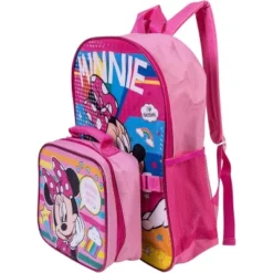 Minnie Mouse Backpack Combo Set - Disney Minnie Mouse Girls' 4 Piece Backpack Set - Backpack & Lunch Kit, Pink -Disney Sales Store GUEST e37e44af f140 40de 9e66 d48eccc2d689