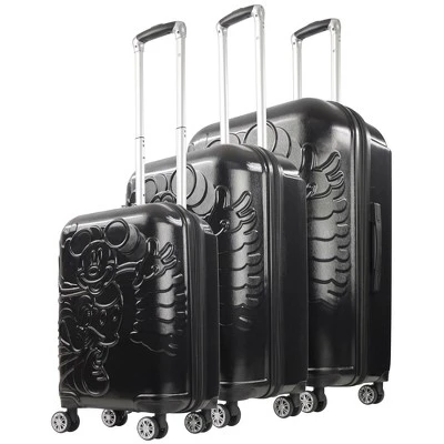 Disney Ful Running Mickey Mouse Molded Hardside 3 Pc Luggage Set 5 Disney Ful Running Mickey Mouse Molded Hardside 3 Pc Luggage Set - Image 5