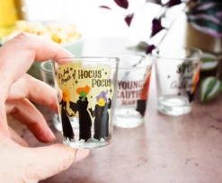 Silver Buffalo Disney Hocus Pocus Sanderson Sisters Mini Shot Glasses | Set Of 4 -Disney Sales Store GUEST e3f31e46 85f8 4c4d a132 9c8789651793