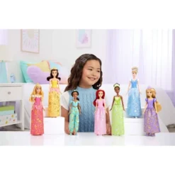 Disney Princess Fashion Doll 7pk With Accessories, Story Sparkle Princess, Inspired By Movies