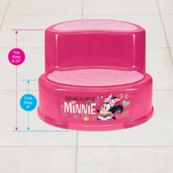 Disney Minnie Mouse 2-Tier Step Stool -Disney Sales Store GUEST e62a9a6a 53df 4c57 b222 90d61a55fd63