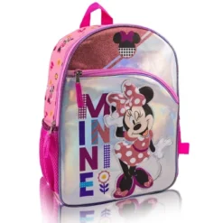 Disney Kids' Minnie Mouse 14" Backpack - Pink