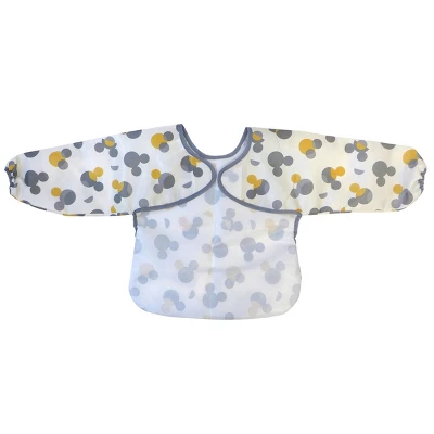 Disney Mickey Mouse Water-Resistant Polyester Long-Sleeve Coverall Bib 6 Disney Mickey Mouse Water-Resistant Polyester Long-Sleeve Coverall Bib - Image 6