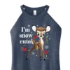 Women's - Disney - Christmas - I'm Snow Cute Graphic High Neck Tank