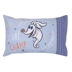 Disney Nightmare Before Christmas My First Scare Blue And Gray Jack Skellington And Zero The Ghost Dog 4 Piece Toddler Bed Set -Disney Sales Store GUEST eb65753e fe1c 4b58 bed4 fddbffdeb076