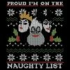 Women's Disney Christmas Naughty List T-Shirt