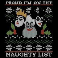 Women's Disney Christmas Naughty List T-Shirt