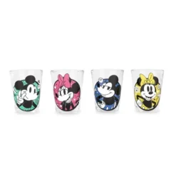 Silver Buffalo Disney Mickey And Minnie Mouse Color Portraits Mini Shot Glasses | Set Of 4 -Disney Sales Store GUEST ef3e0a08 98fd 4ae0 bbbd 868f33bd7899