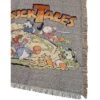 Disney's DuckTales, "Money Bags" Woven Tapestry Throw Blanket, 48" X 60", Multi Color