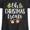 Girls' - Disney - Oh Christmas Treats Fitted Short Sleeve Graphic T-Shirt