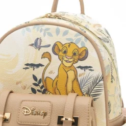 Disney The Lion King Simba And Nala Wondapop 11" Vegan Leather Mini Backpack -Disney Sales Store GUEST f07c076a 983e 4a8a 9a6b f262443ef57b