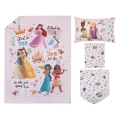 4pc Toddler Disney Princess Just Be You Bed Set - Pink -Disney Sales Store GUEST f0e1e455 4e6c 4d99 8b90 45b3e14a91b0