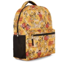 Disney's The Lion King Kids Backpack - Hakuna Matata Adventure - Simba, Mufasa, Scar, Timon, And Pumbaa, Yellow -Disney Sales Store GUEST f1788ba2 eb70 4c6c a518 05f4dd947da1