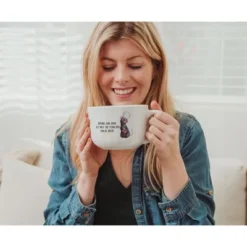 Silver Buffalo Disney Pixar Ratatouille "Anyone Can Cook" Ceramic Soup Mug With Lid | 24 Ounces -Disney Sales Store GUEST f1cea75c aa93 4c79 8a56 72028cdbe5b1