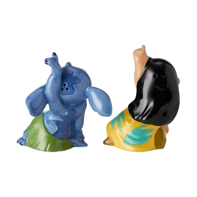 Enesco Disney Lilo & Stitch Salt And Pepper Shaker Set 2 Enesco Disney Lilo & Stitch Salt And Pepper Shaker Set - Image 2