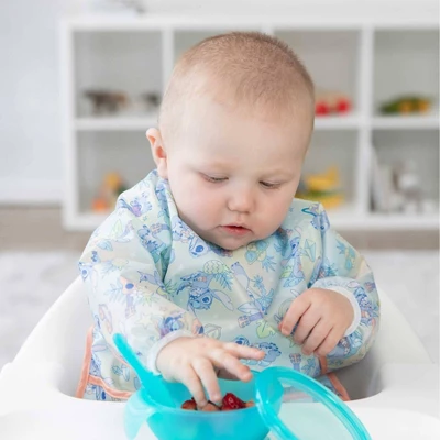 Bumkins Disney Longsleeve Bibs - Aloha Stich 2 Bumkins Disney Longsleeve Bibs - Aloha Stich - Image 2