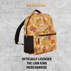 Disney's The Lion King Kids Backpack - Hakuna Matata Adventure - Simba, Mufasa, Scar, Timon, And Pumbaa, Yellow -Disney Sales Store GUEST fbd91f9a ba6b 4c1b 9c9d b312c6c107fc