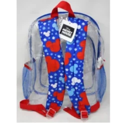 Disney Mickey Transparent 16" Clear Backpack